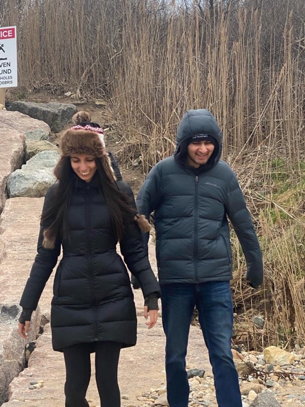 Simran and Ishan Chawla